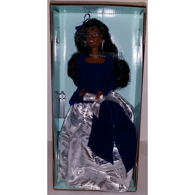 Winter Velvet Barbie - African American Barbie -