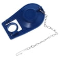 thumbnail image 1 of SKISUNO Toilet Handle Replacement Kit Rubber Flapper 1Pcs Blue Ensure Proper Seal Homeowners, 1 of 6