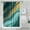 Teal Gold Marble-1, variant on Teal Gold Marble Pattern Shower Curtain 36"x72" ,Bathroom Decorative Shower Curtains Set with 12 Hooks,Modern Waterproof Washable Shower Curtain