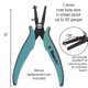 thumbnail image 2 of La pinza perforadora de agujeros de metal de 1,5 mm de Beadsmith, con medidor Gu, 2 of 3