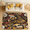 Multicolour 1, variant on CURLYOOT Sloth Area Rugs 5'x7' Washable Rug Large Living Room Rug Non Slip Funny Animal Indoor Floor Carpet for Dining Room Bedroom Home