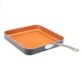 thumbnail image 1 of Gotham Steel 10.5” Nonstick Square Grill Frying Pan, 1 of 6