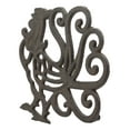 thumbnail image 5 of 8.75" Wide Country Farm Rooster Chicken Cast Iron Trivet With Lace Scroll Design, 5 of 6