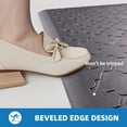 thumbnail image 3 of GALMAXS7 Kitchen Mat Anti Fatigue Mats for Kitchen Gray Kitchen Rug Memory Foam Ergonomic Rug 20"x 60", 3 of 10