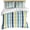 Blue, variant on 3 Piece Blue Yellow Striped Duvet Cover Set California King,Microfiber Comforter/Quilt Cover with Corner Ties and 2 Pillowcases,Farmhouse Navy Blue Ombre Stripes Soft Bedding with Zipper Closure