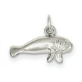 thumbnail image 1 of Sterling Silver Manatee Charm QC938 (12mm x 22mm), 1 of 2