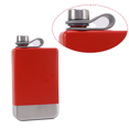thumbnail image 3 of Petaca para hombre, petaca de camping de acero inoxidable, petaca de whisky con tapa de acero integrada para exteriores, 3 of 5