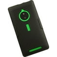 thumbnail image 2 of NAKEDCELLPHONE'S BLACK RUBBERIZED HARD CASE COVER + BELT CLIP HOLSTER STAND FOR NOKIA LUMIA 830 PHONE (AT&T, UNLOCKED), 2 of 10