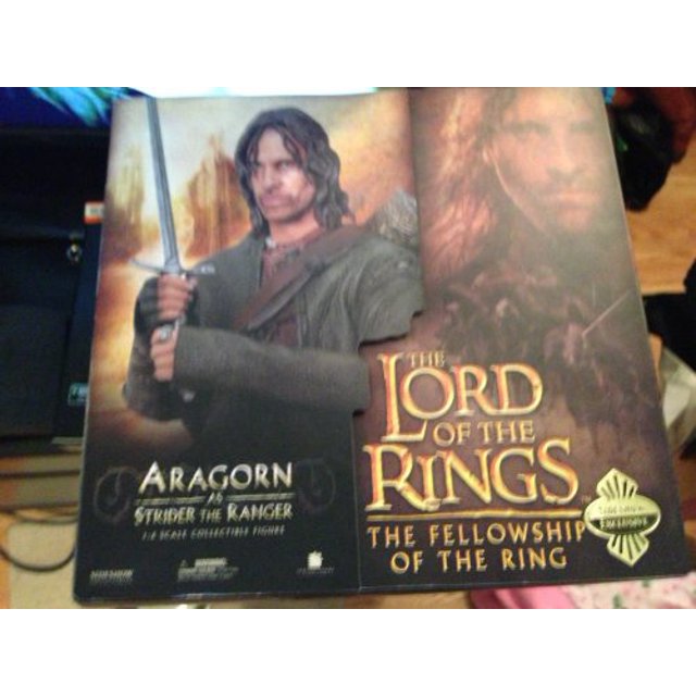 Sideshow Collectibles El Señor de los Anillos Figura de acción de 12 "Aragorn como Strider the Ranger Lord of the Rings 747720208193