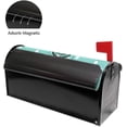 thumbnail image 2 of Coolnut Mailbox Cover Feathers Pattern Post Mail Box Cover Magnetic Mail Wraps Cover Standard Size 20.7" L x 18" W, 2 of 5