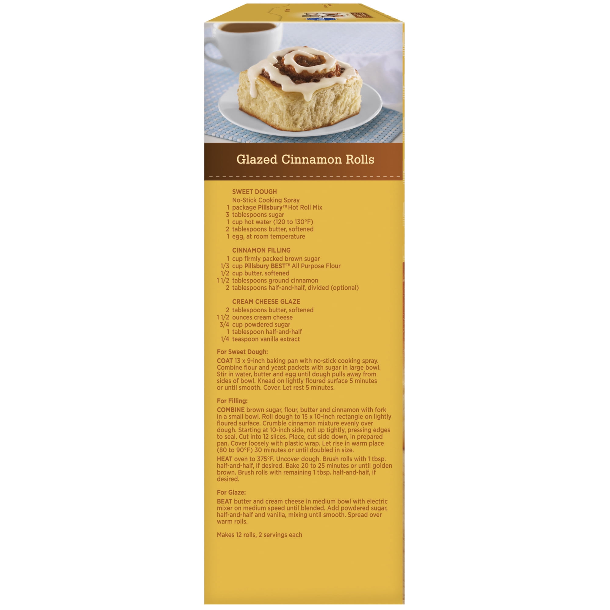Pillsbury Hot Roll Mix, 16 oz Box