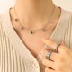 thumbnail image 1 of Taian nicho diseño sentido moda colorido circón colgante collar clavícula collar oro ShuxiuWang  8390613627629, 1 of 1