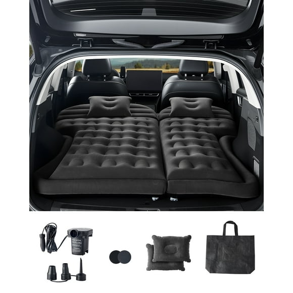 VEVOR Car Air Mattress Inflatable Camping Travel Sleeping Bed Air Pump SUV MPV Sedan
