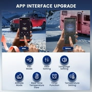 Hcalory Diesel Air Heater, TB2 2025 updated 12V 8KW All-In-One Portable Handheld Toolbox with Bluetooth APP Control and adapter for Car Trucks Boat Bus RV Trailer Motor-Homes and Camper