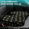 thumbnail image 4 of Premium Palm Trees Pattern Memory Foam Seat Cushion Ergonomic Chair Pad for Office Chair, Car, Airplane & Bleachers Sciatica, Tailbone Hip & Back Pain Relief - Chair Cushion for Long Office Workers., 4 of 5