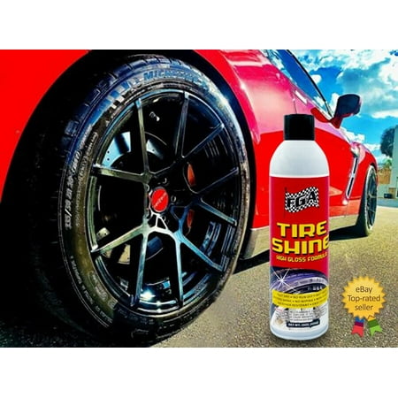FGA High Gloss Car Tire Shine Spray, Ultimate Hot Wet Look, 13oz, 12 Pack