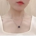 thumbnail image 6 of GKNET 10MM Natural Stone Crystal Choker Necklace Handmade Beaded Yoga Bib Collier-Gold Sandstone, 6 of 9