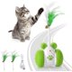 thumbnail image 1 of Interactive Cat Toy for Indoor Cats, Tumbler Design Cat Red Light Dot Toy, Intelligent Kitten Toys with Replaceable Feathers, Rechargeable 2000 mAh Lo, 1 of 4