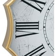 thumbnail image 4 of A&B Home Decorative Wall Clock - Metal Gears Wall Clock with Roman Numeral for Home Office Kitchen Décor, D24 x 3", 4 of 5