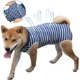 thumbnail image 4 of Traje de recuperación para perros, ropa quirúrgica para heridas abdominales, monos antilamidos para perros, chaleco, traje de esterilización para perros después de una cirugía, 4 of 5