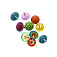 thumbnail image 3 of Wooden Spinning Tops for Kids Relaxing Play toy with Bright Colors Assorted Color 10 Pcs, 3 of 3