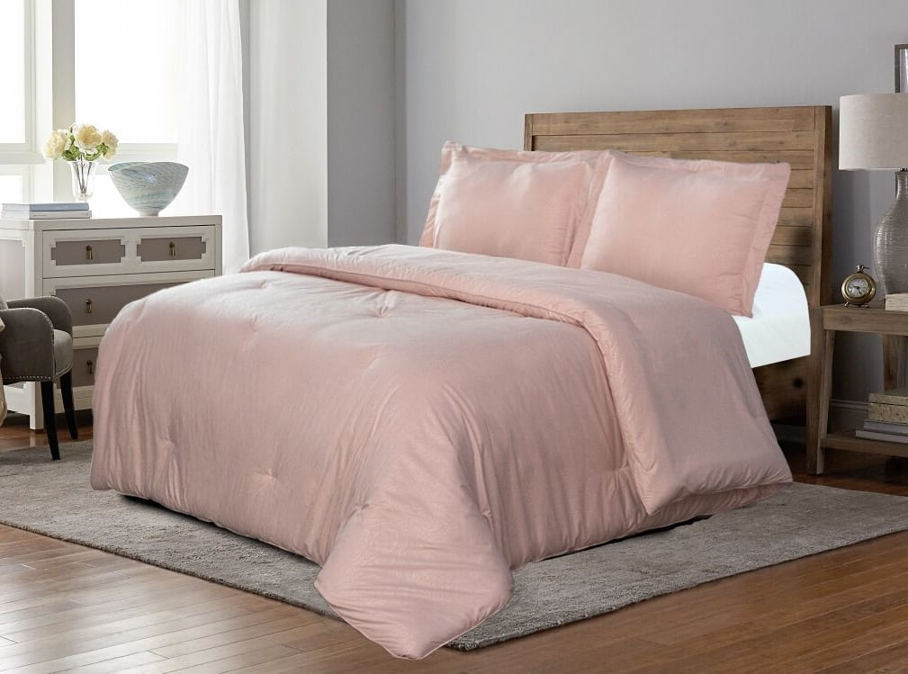 Luxury Comforter Set with Decorative Embossing