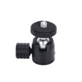 thumbnail image 3 of Ball Head With Hot Shoe Mount Adapter, Mini Ball Head Mini Ball Head With Cold Shoe  For Camera Replacement For Monopod Black Ball,Red Ball,Silver Ball, 3 of 8