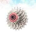 thumbnail image 2 of FOMIYES 8 Speed Freewheel Silver Steel Bike Cassette Flywheel for Smooth Chain Rotation 11 to 28t, 2 of 8