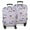 Dog With Medical, variant on German Shepherd with Pioneer Flower Luggage Cover Fashion Suitcase Cover Baggage Covers Fit 25-28 Inch Luggage (Go Travel)