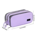 thumbnail image 2 of Pencil Case for Adults Aesthetic Pen Bag for Teen College Zipper Pouch Office Supplies Stationery Organizer Small Tool Bag, 2 of 6