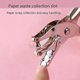 thumbnail image 5 of Portable Metal Hole Punch Round Single Hole Punch Tool 8 Sheets Capacity with Scrap Tray for DIY Binder Paper Card, 5 of 5