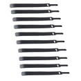 thumbnail image 1 of sweethay 1/3/5/7/10 Uds. Protector de Cable organizador de Cable enrollador de Cable para ratón auricular USB Cable de gestión soporte de Cable Cables de computadora Negro 10 piezas, 1 of 1