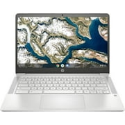 Restored HP Chromebook 14a-na1010ca 14" HD Laptop Intel Celeron N4500 1.1 GHz 4GB LPDDR4x-2933 RAM 64 GB eMMC Intel UHD Graphics Chrome OS - 370W8UA (Refurbished)
