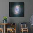 thumbnail image 4 of Luxe Metal Art 'Cat's Eye Nebula' by NASA's Hubble Space Telescope Metal Wall Art, 36" x 36", 4 of 9