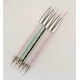 thumbnail image 4 of Herramientas para decoración de uñas, 5 juegos de varillas acrílicas, lentejuelas, punta de polvo de concha, bolígrafo para fototerapia, bolígrafo con alambre para tirar, bolígrafo doble, 4 of 5