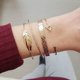 thumbnail image 1 of WUKALO-Pulseras de Ángel con borla de Color dorado bohemio para mujer, joyería Bohemia, conjunto de pulsera con cuentas de cadena de mano de perlas geométricas, 1 of 4
