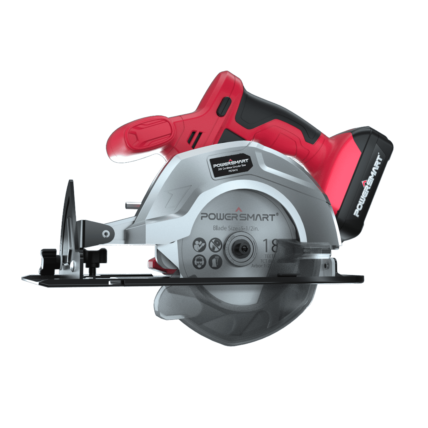 PowerSmart Ps76410A 20V Cordless 51/2 inch Circular Saw