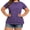 #2 Purple, variant on LANREMON Women Plus Size tops Summer t shirts Tunic for Women Crew Neck Short Sleeve Flowy Oversized T Shirts Clothes Pink 24 Plus