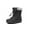 Black578, variant on Apakowa Boys Girls Snow Boots Outdoor Slip Resistant Insulated Waterproof Winter Snow Boots (Color : Grey, Size : 11 Little Kid)