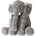 thumbnail image 5 of Almohada de peluche con forma de elefante HUOGUO, 30 cm, 5 of 5