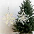 thumbnail image 2 of Christmas Acrylic Sticky Powder Snowflake Christmas Tree Decoration Pendant Shopping Mall Wedding Ceiling Decoration Pendant (Christmas Tree), 2 of 5