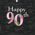 thumbnail image 4 of Inktastic Happy 90th birthday with roses Women's T-Shirt, 4 of 5