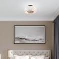 thumbnail image 6 of Livex Lighting Carlisle 2 Light Semi Flush Mount in English Bronze, 6 of 10
