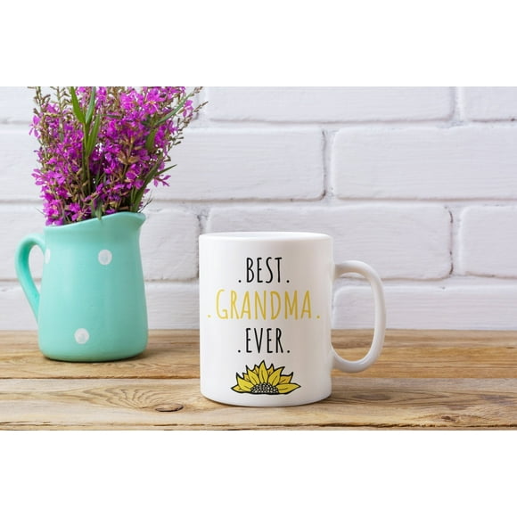 Best Grandma Ever Mug Gift, 11 or 15 oz