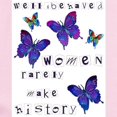 thumbnail image 2 of CafePress - Well Behaved Women Rarely Make History Infant Body - Baby Light Bodysuit, Size Newborn - 24 Months, 2 of 4