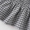 thumbnail image 3 of kaprioy Toddler Girl Clothes Toddler Baby Girl Summer Outfit Cute Cherry Checkered Top and Denim Shorts Set 2 Pcs Clothes Set, 3 of 6
