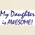 thumbnail image 3 of CafePress - My Daughter Is Awesome Light T Shirt - Men's Classic Graphic T-Shirt, 3 of 4