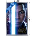 thumbnail image 3 of Star Wars: The Force Awakens - Finn Portrait Wall Poster, 22.375" x 34", Framed, 3 of 6