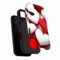 thumbnail image 3 of Heart - shaped Red White Love iPhone Case Compatible with iPhone 11/12/13/14/15/16 (Pro Max/Plus) Romantic Valentine's Day Gift for Couples, 3 of 9