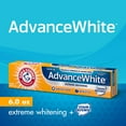 thumbnail image 3 of ARM & HAMMER Advance White Toothpaste with Baking Soda, Fresh Mint 6 oz (Pack of 2), 3 of 7